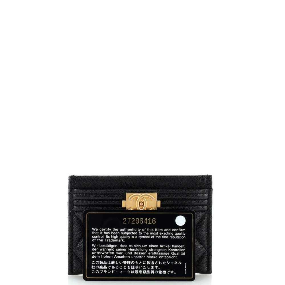 Chanel Leather card wallet - image 2