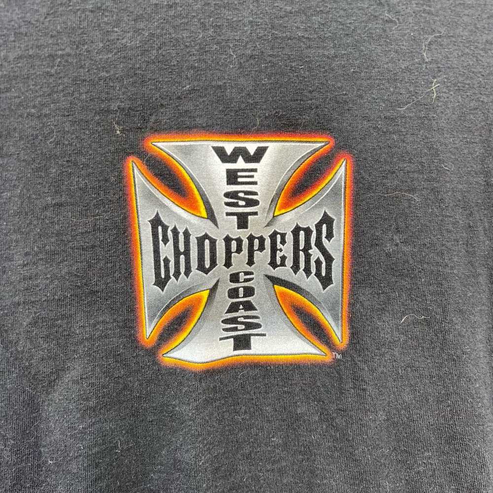 Vintage West Coast Choppers Long Beach, CA Black … - image 3