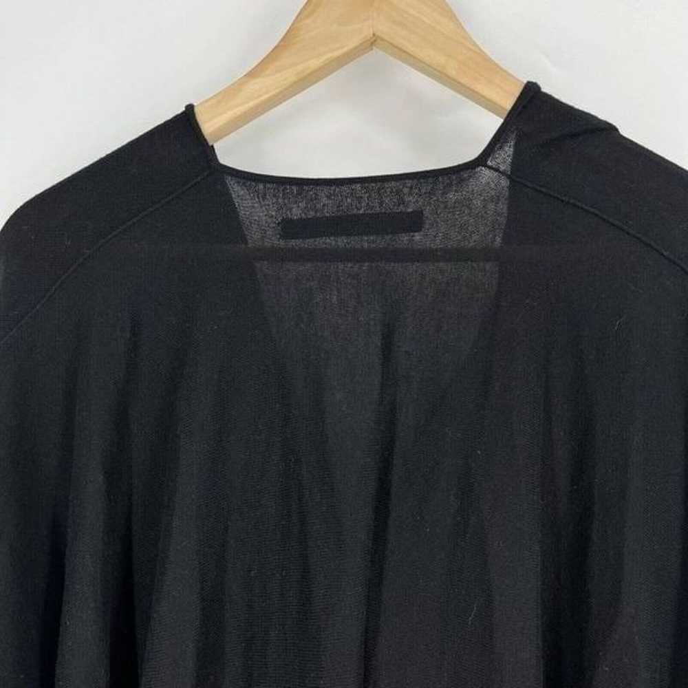 All Saints Shirt Size 0 Womens Black Itat Shrug T… - image 7