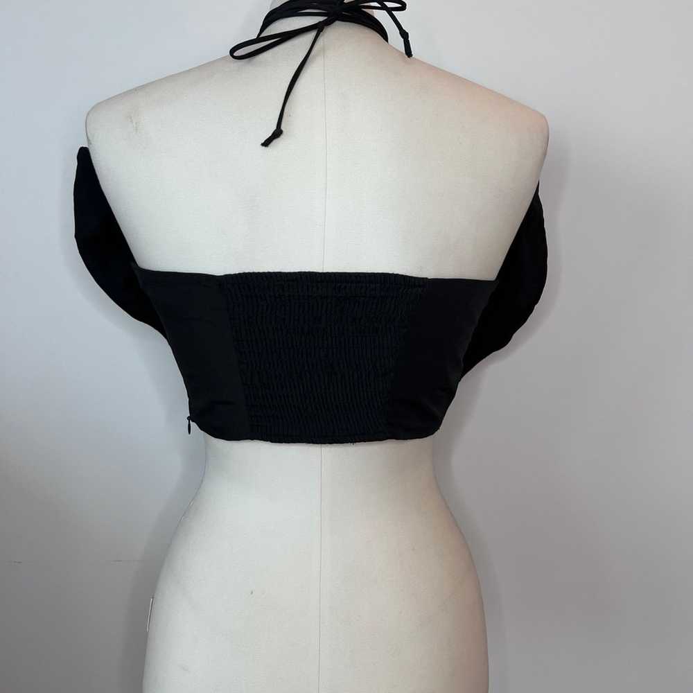 Zara Bow Bandeau Crop Top size Small - image 6