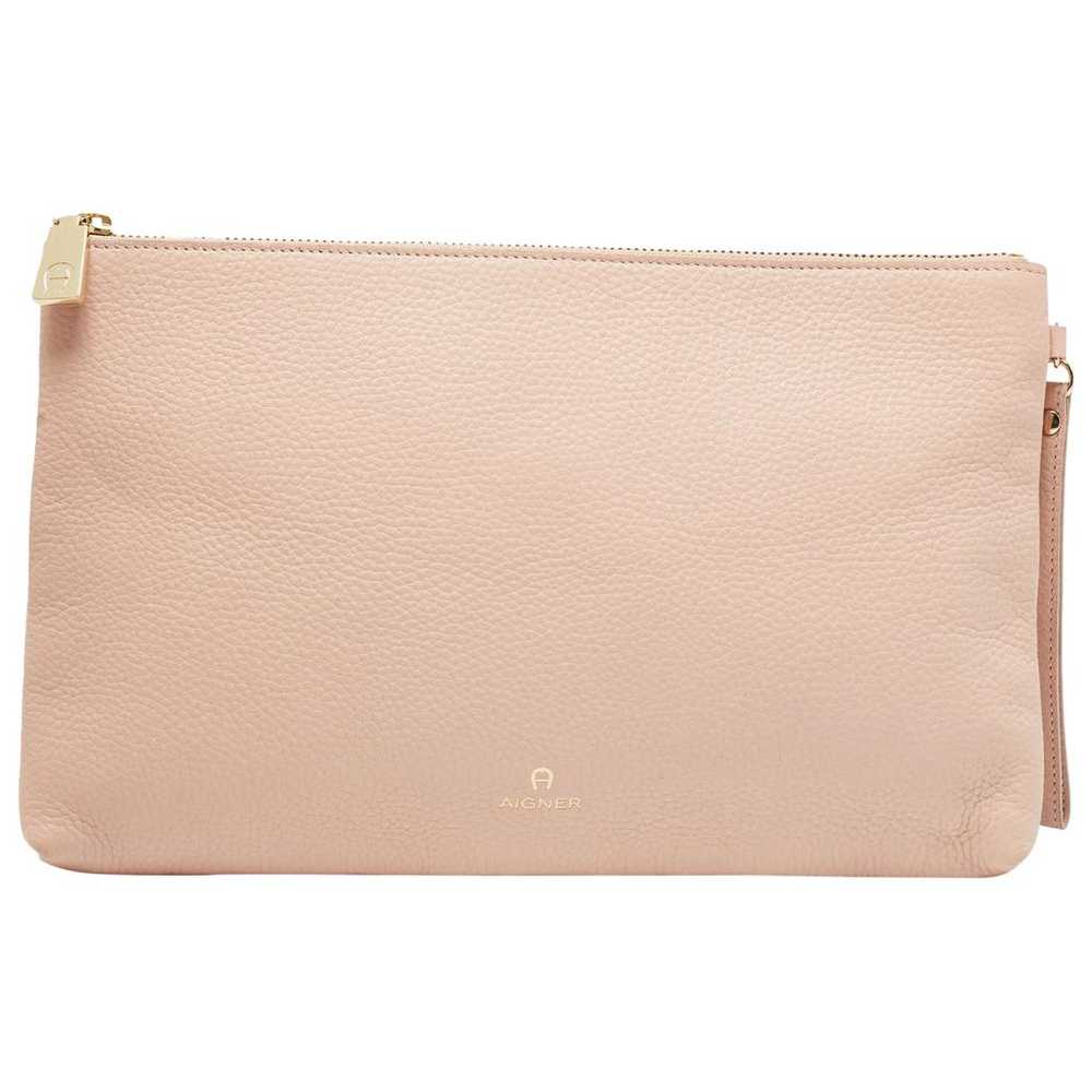 Aigner Leather clutch bag - image 1