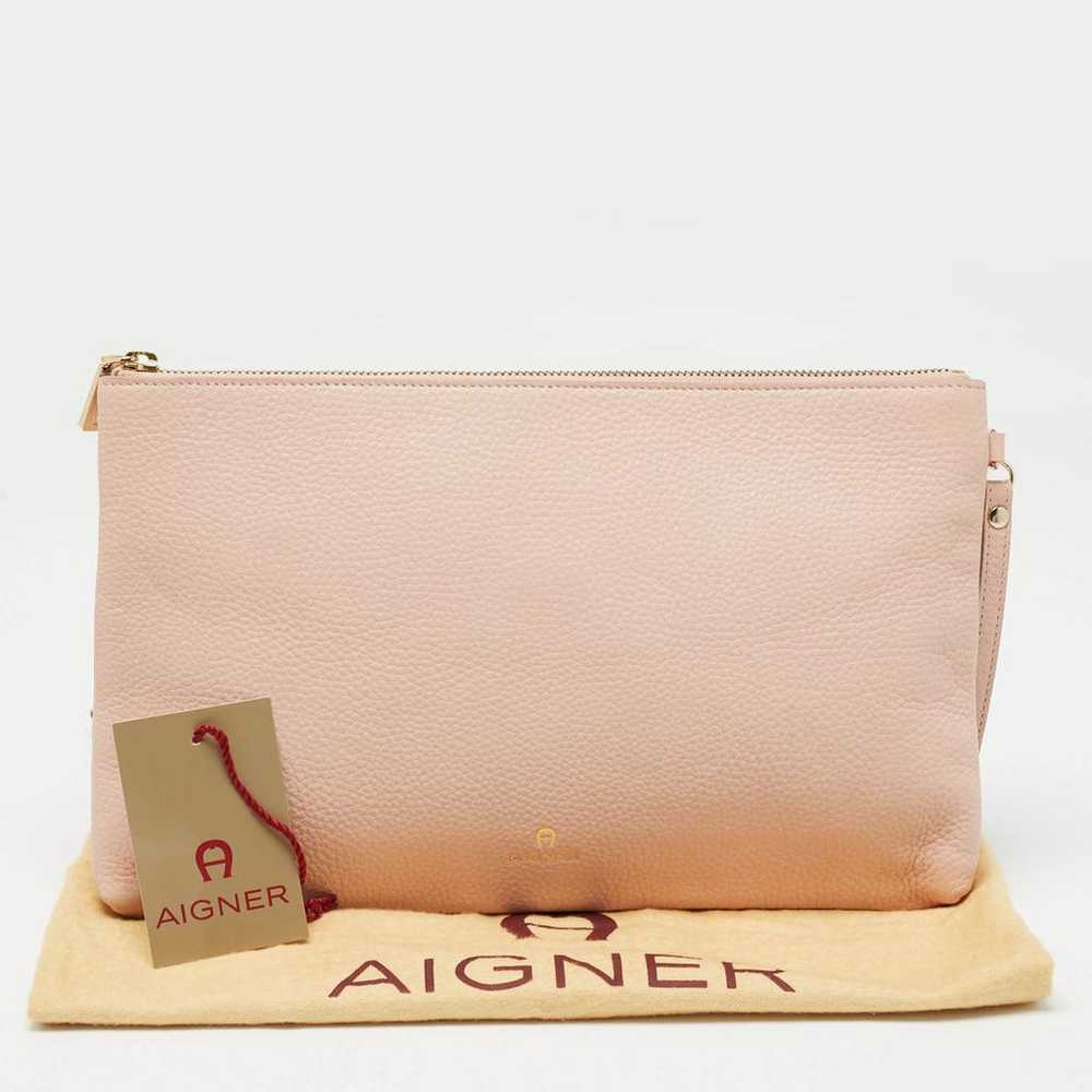 Aigner Leather clutch bag - image 6