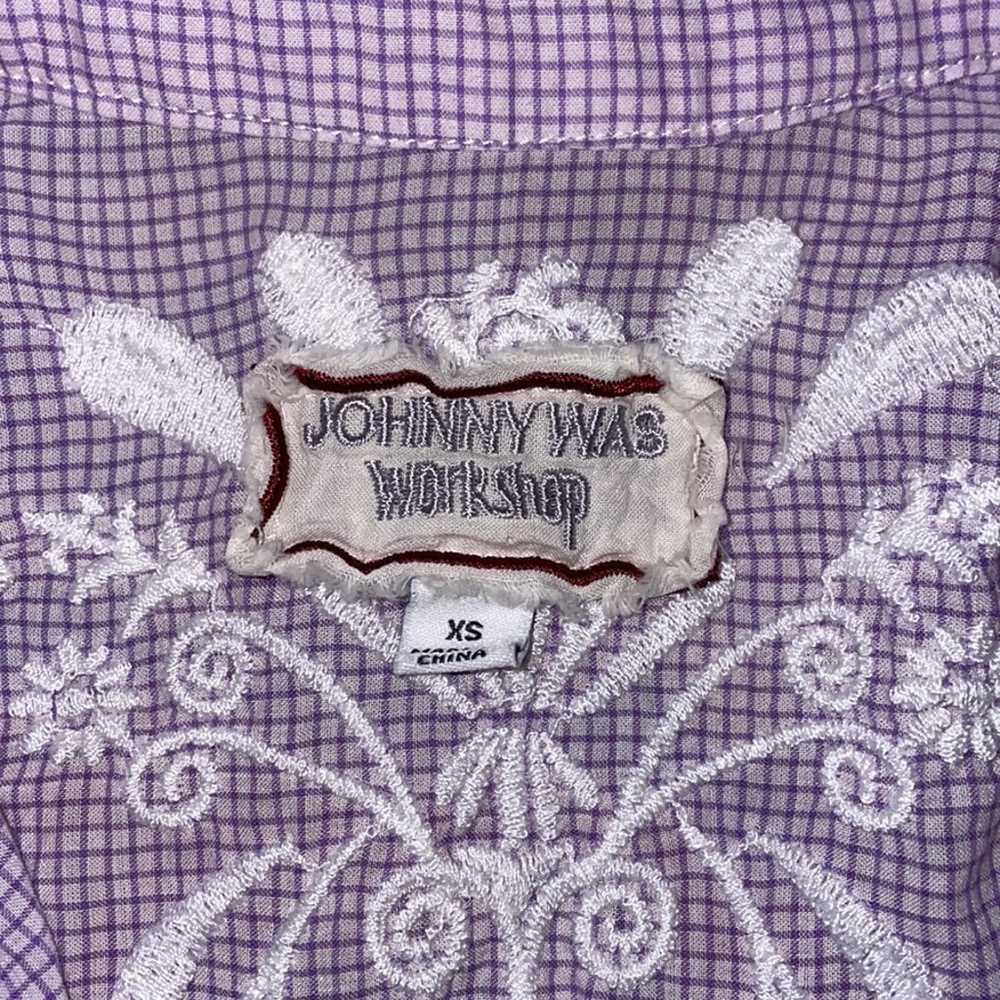 Johnny Was Orla Wanderer Embroidered Blouse SZ XS… - image 4