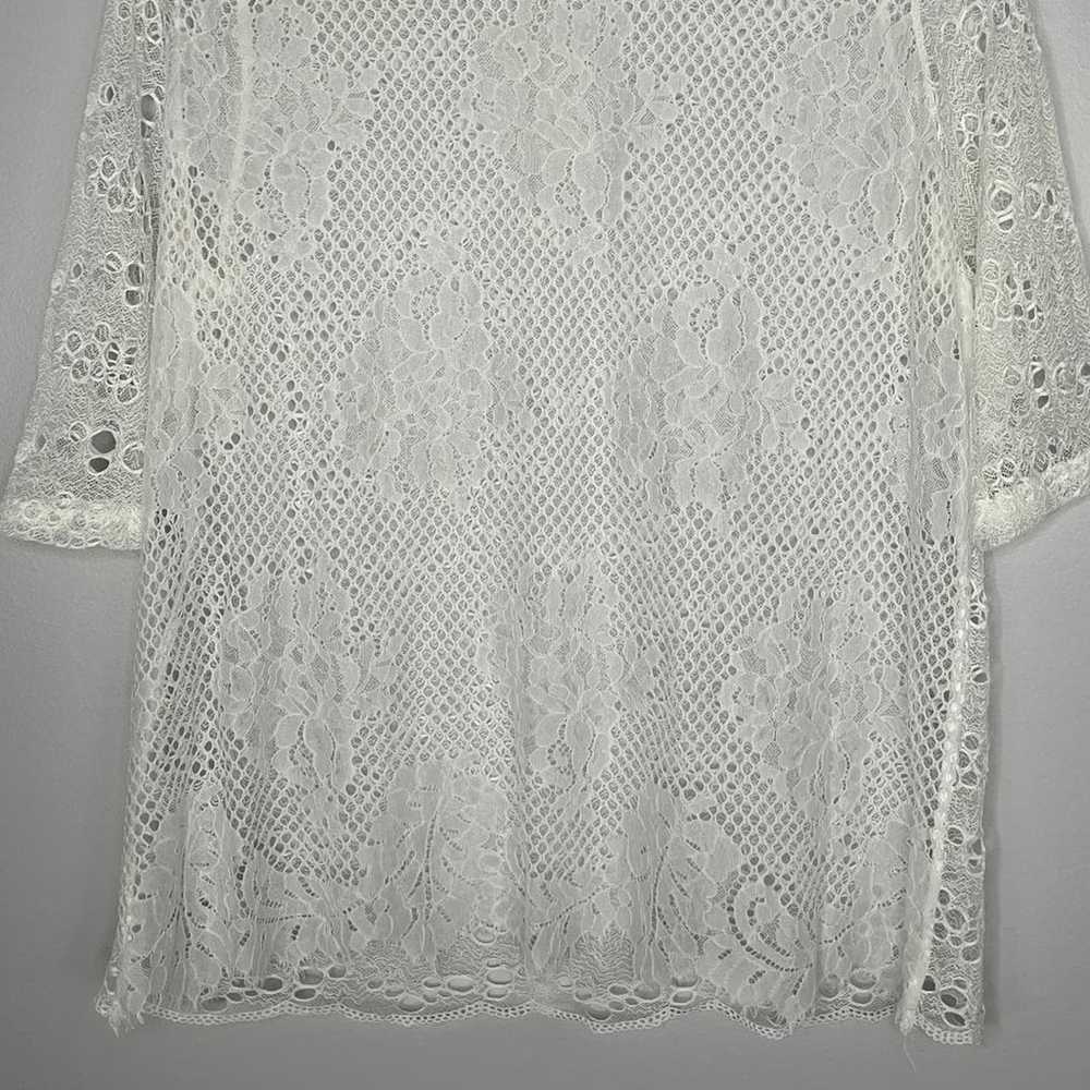 Roseanna Martial Laces Sheer Top Women Size 10 Ha… - image 10