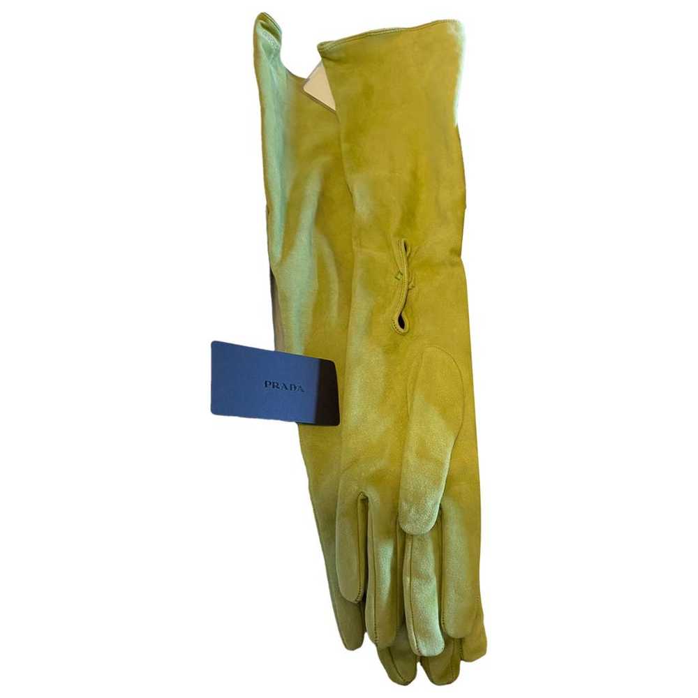 Prada Cashmere long gloves - image 1