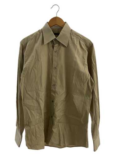 Gucci Long Sleeve Shirt/40/Cotton/Beige/303-0550-… - image 1