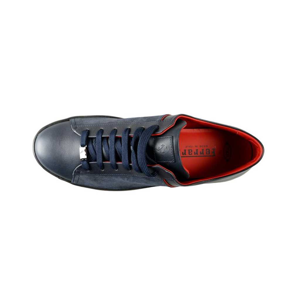 Tod's Leather low trainers - image 3