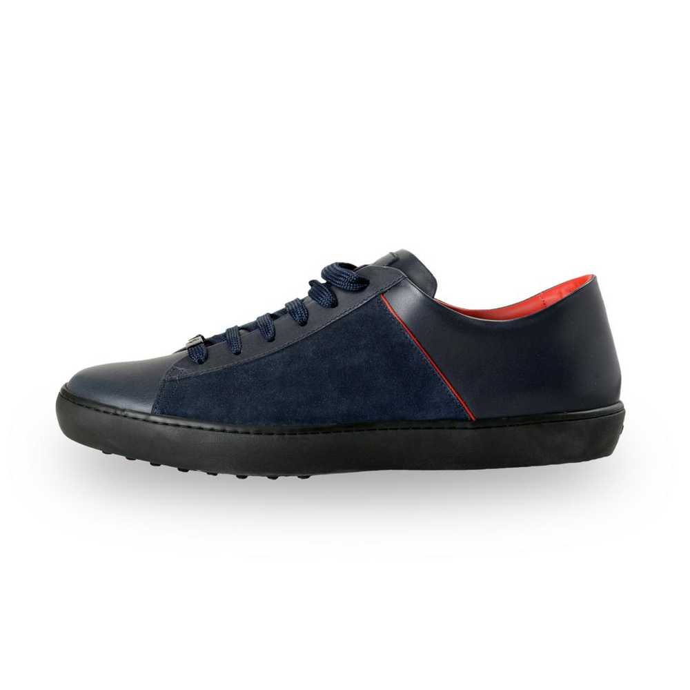 Tod's Leather low trainers - image 6