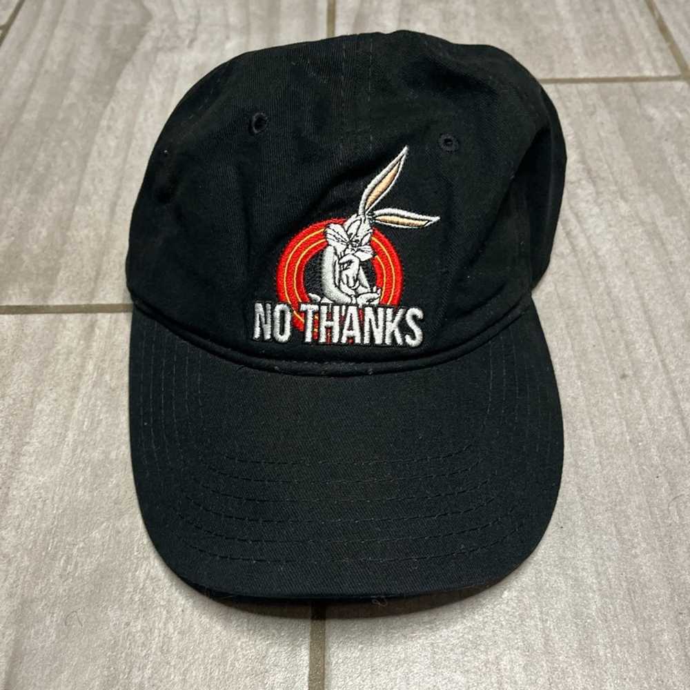 Other Looney tunes bugs bunny “No Thanks” dad hat… - image 1