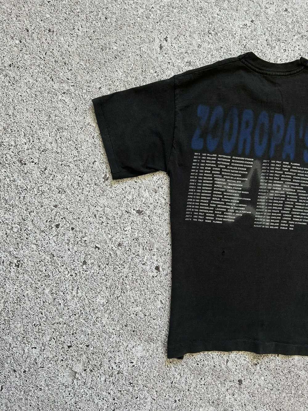 Band Tees × Rock T Shirt × Vintage Vintage U2 Zoo… - image 7