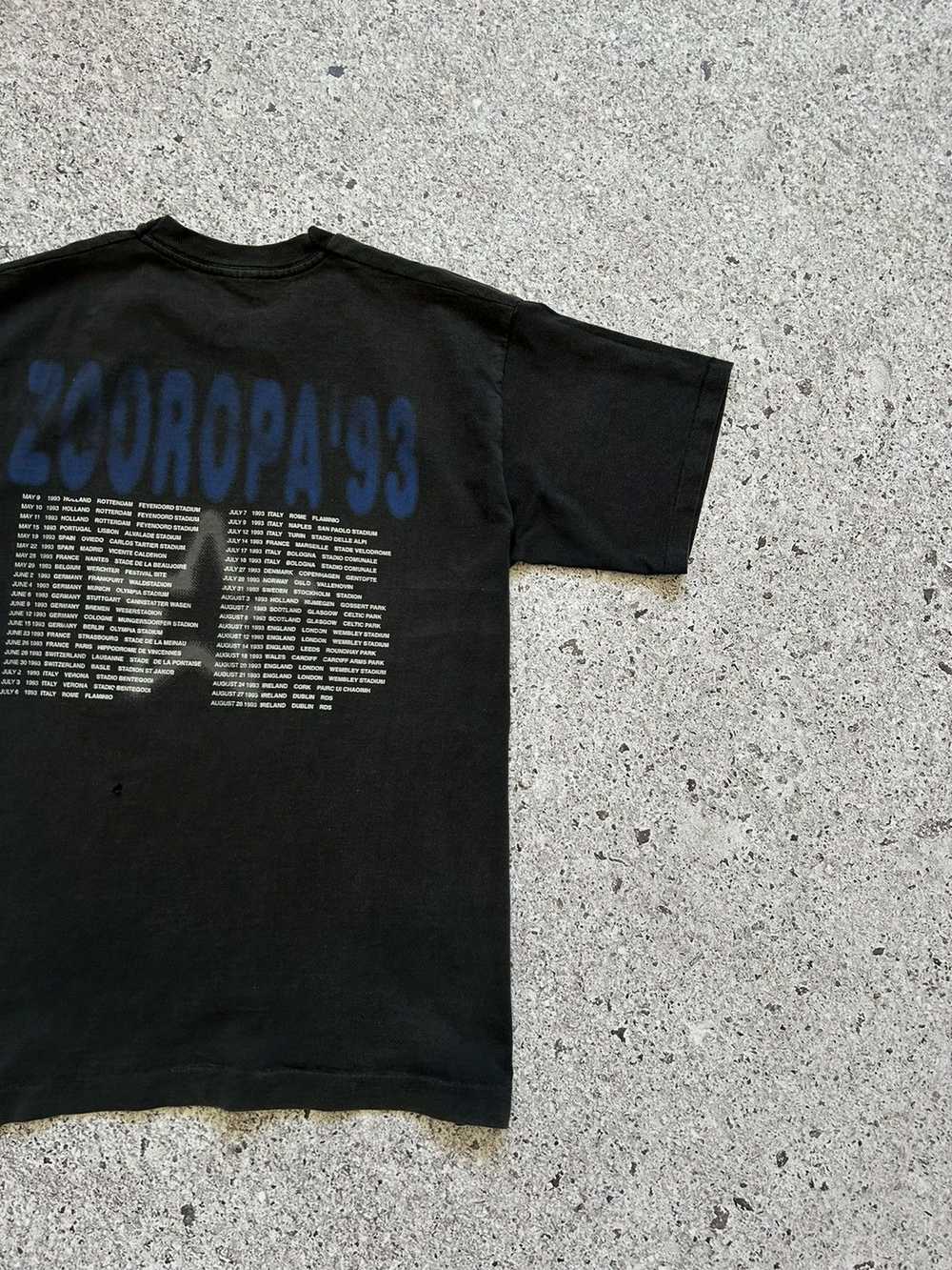 Band Tees × Rock T Shirt × Vintage Vintage U2 Zoo… - image 8