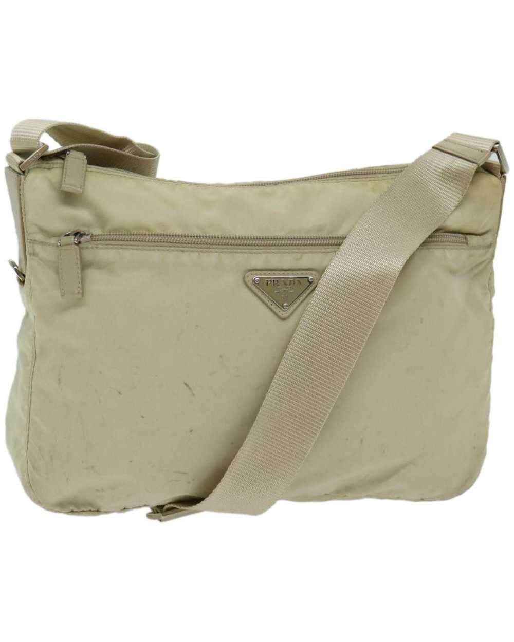 Prada Beige Nylon Shoulder Bag from Tessuto Colle… - image 1