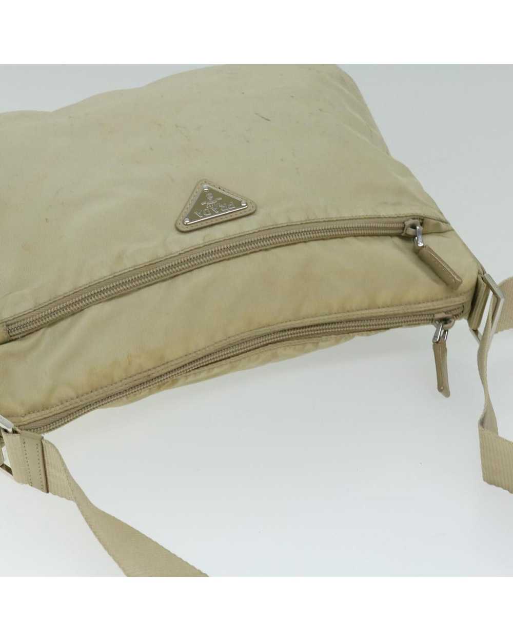 Prada Beige Nylon Shoulder Bag from Tessuto Colle… - image 6