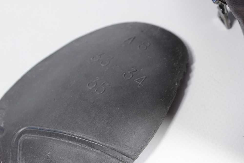 Prada 90S Sport American Cup Leather Zip Boots Vi… - image 8