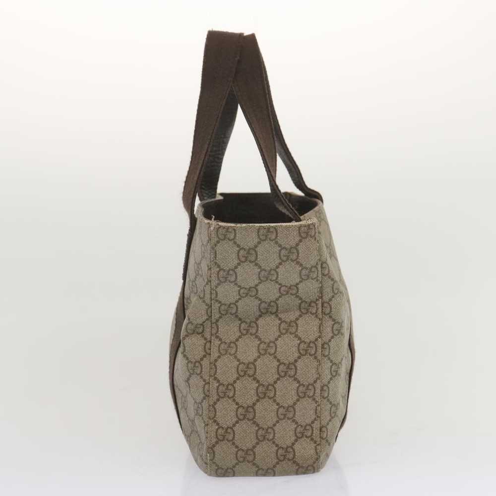 Gucci GUCCI GG Supreme Tote Bag PVC Beige 141976 … - image 3