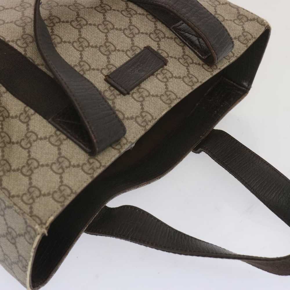 Gucci GUCCI GG Supreme Tote Bag PVC Beige 141976 … - image 6