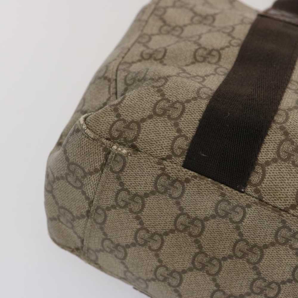 Gucci GUCCI GG Supreme Tote Bag PVC Beige 141976 … - image 9