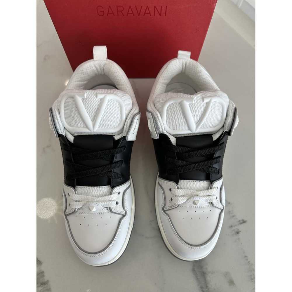 Valentino Garavani Leather low trainers - image 3