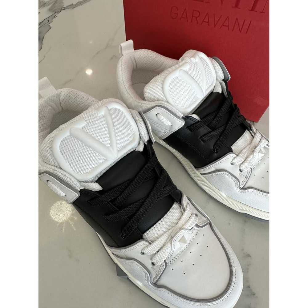 Valentino Garavani Leather low trainers - image 4