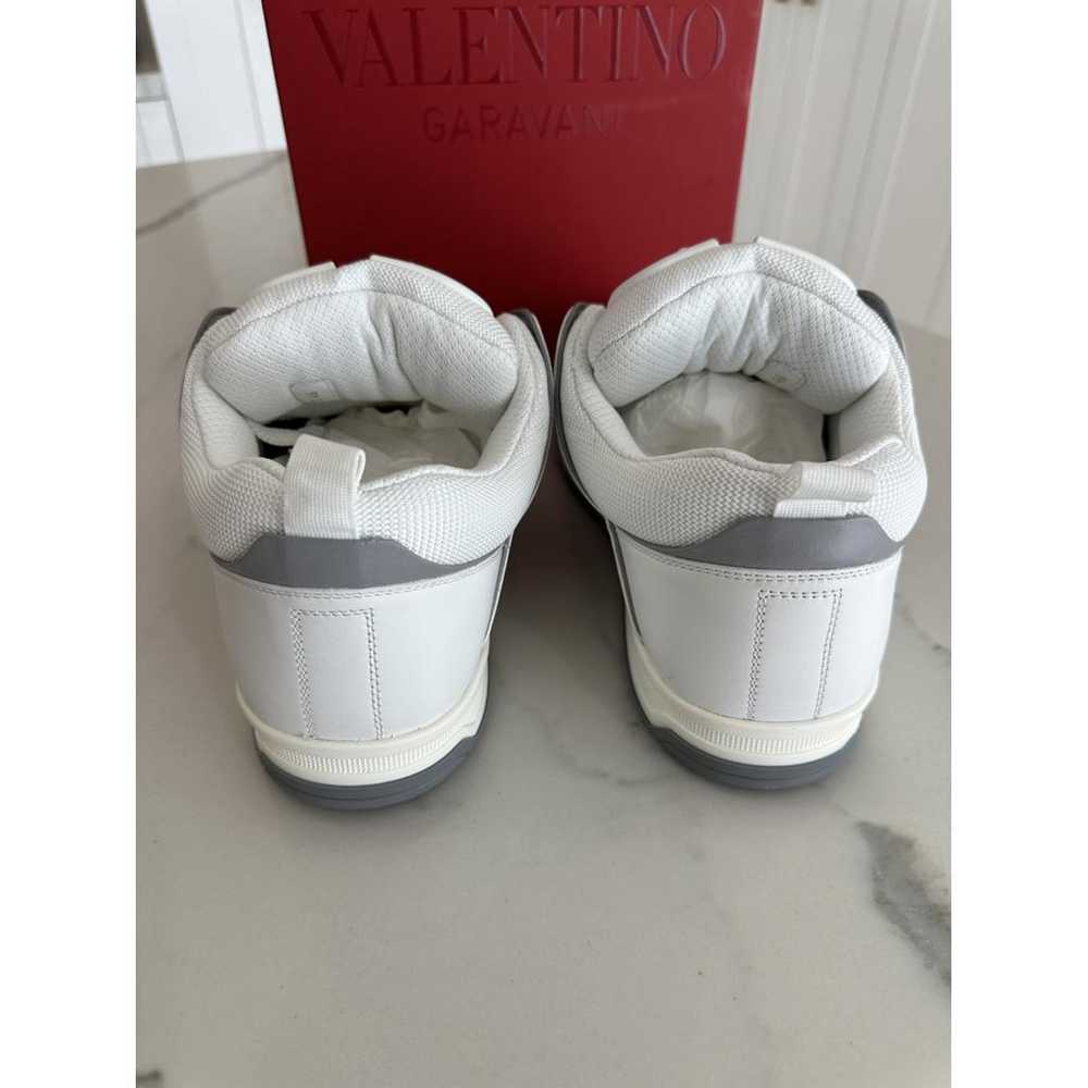 Valentino Garavani Leather low trainers - image 5