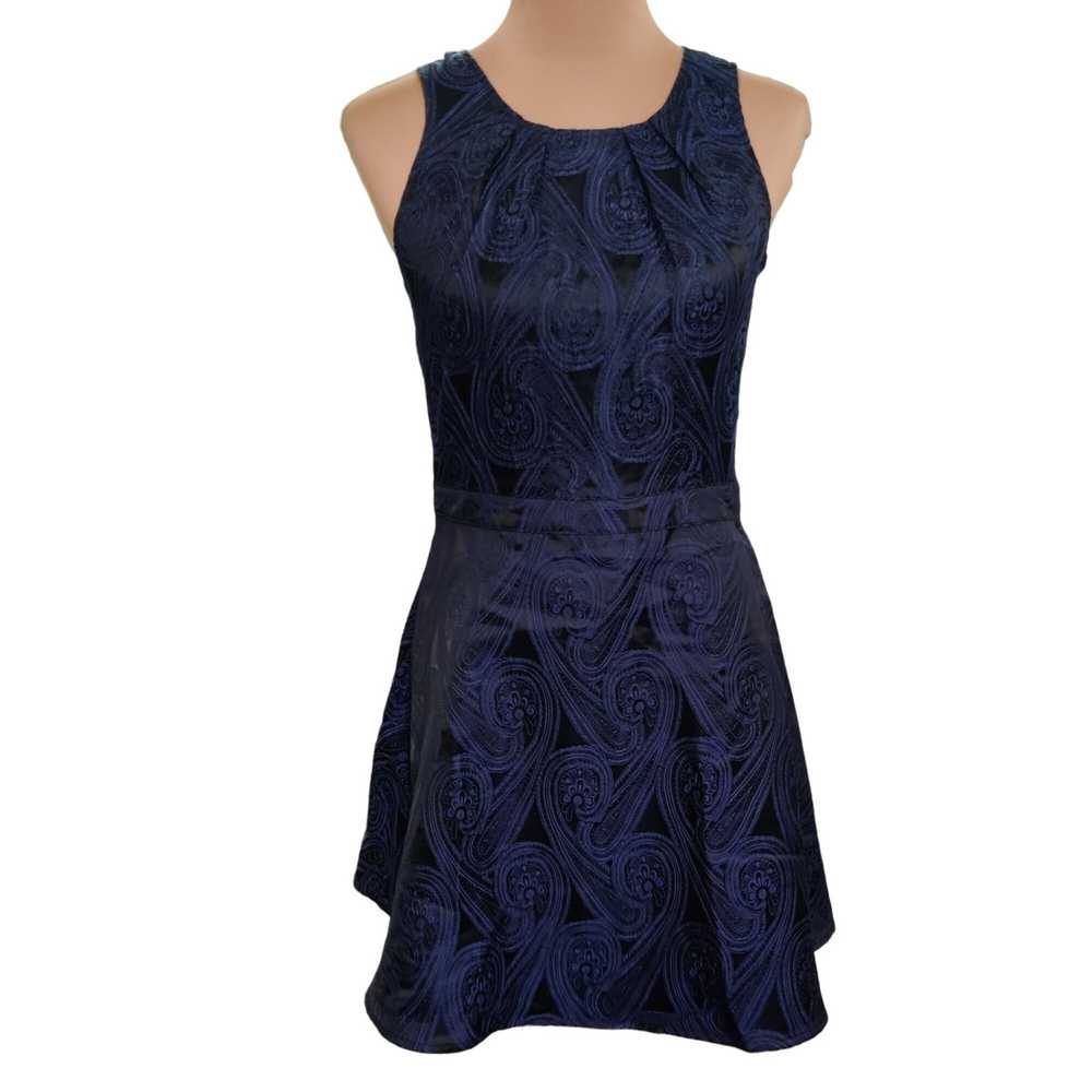 Other Miami Womens Dress Mini Fit Flare Cocktail … - image 1