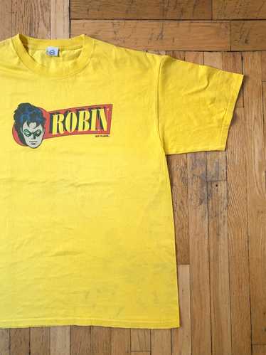 Comics × Dc Comics × Vintage 2006 Faded 'Robin' Si