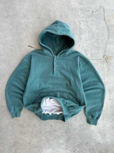 Vintage Vintage 1990s Thermal lined blank hoodie