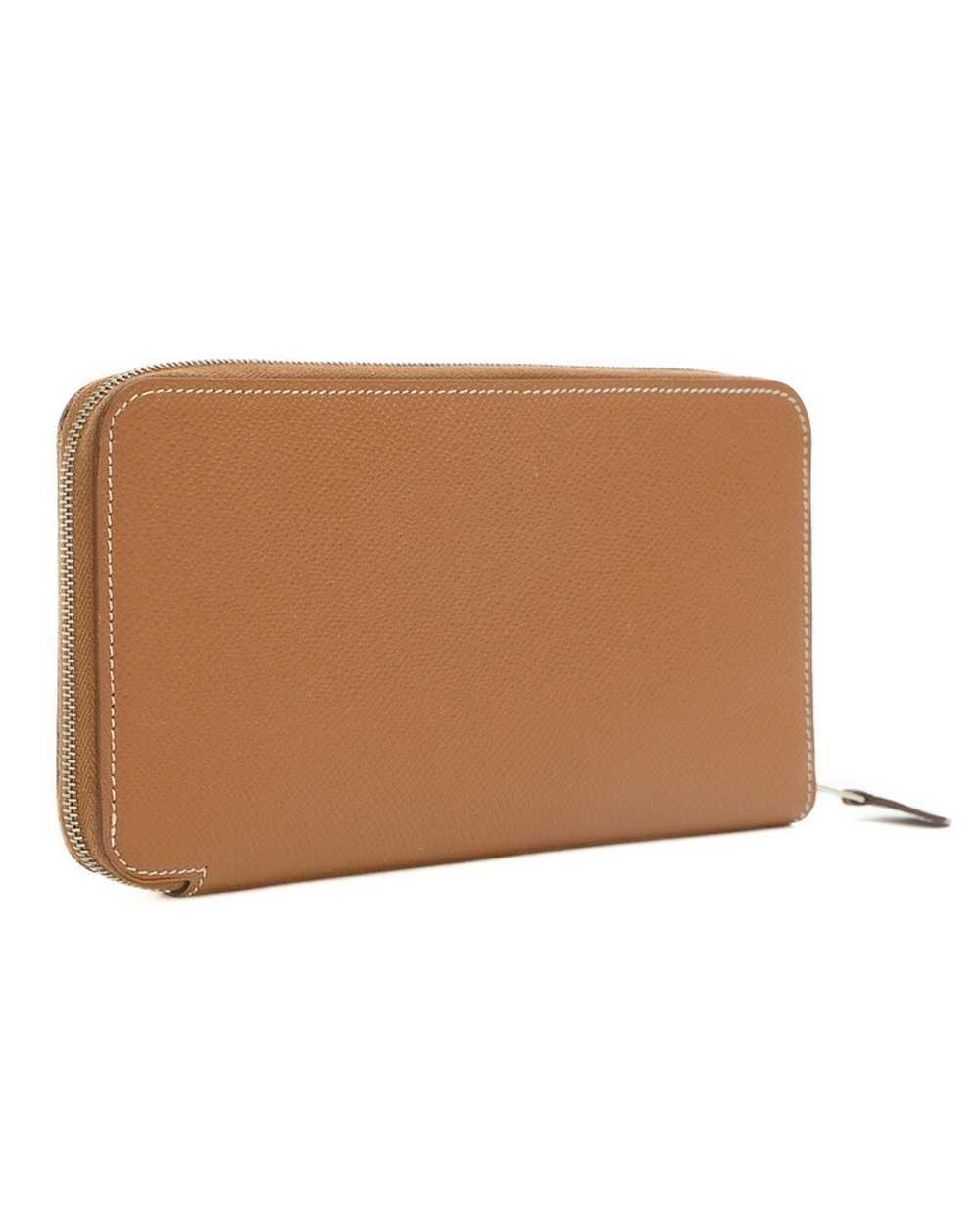 Hermes Classic Leather Wallet with Timeless Desig… - image 2