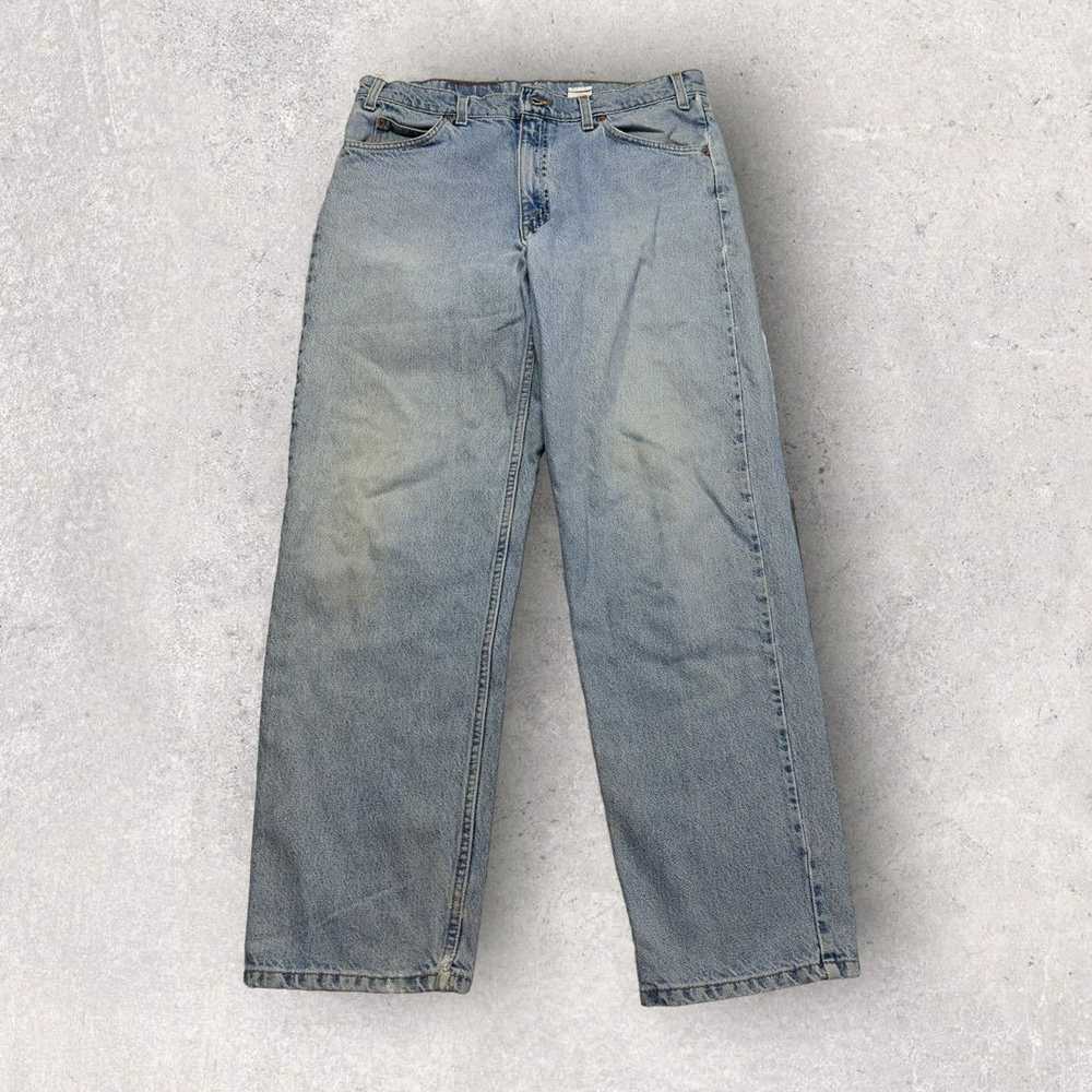 Levi's × Vintage Vintage Levi’s 555 Orange Tab je… - image 1