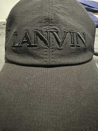 Lanvin Lanvin Black Hat Adjustable Strap