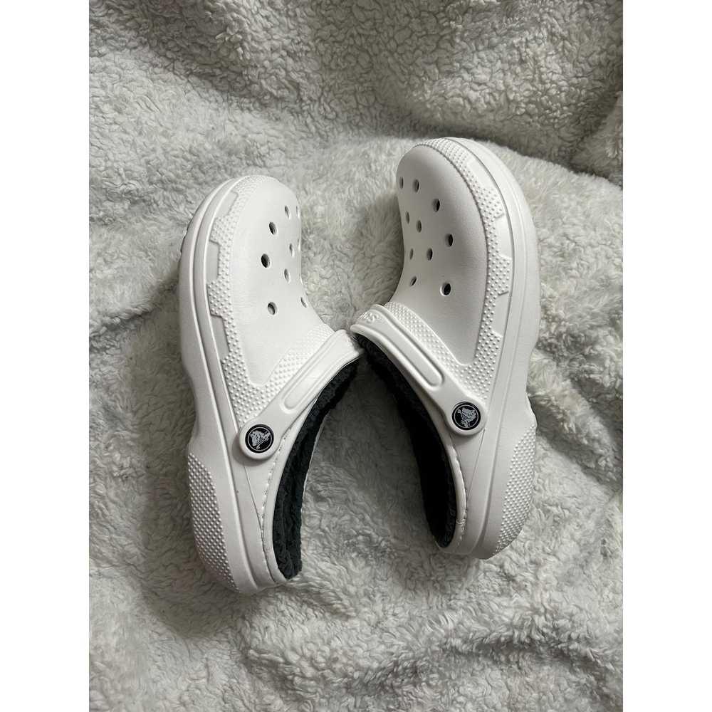 Crocs CROCS Women’s White Insulated Crocs Dual Co… - image 3