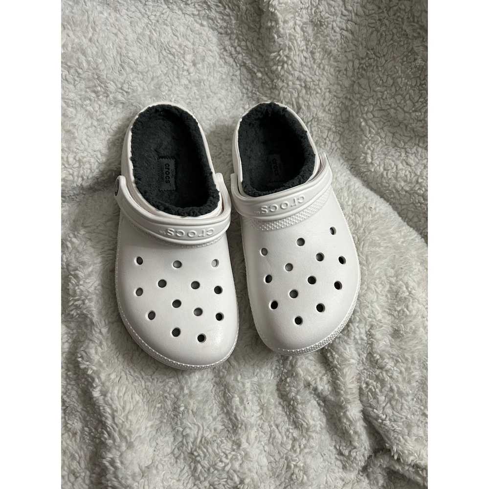 Crocs CROCS Women’s White Insulated Crocs Dual Co… - image 5