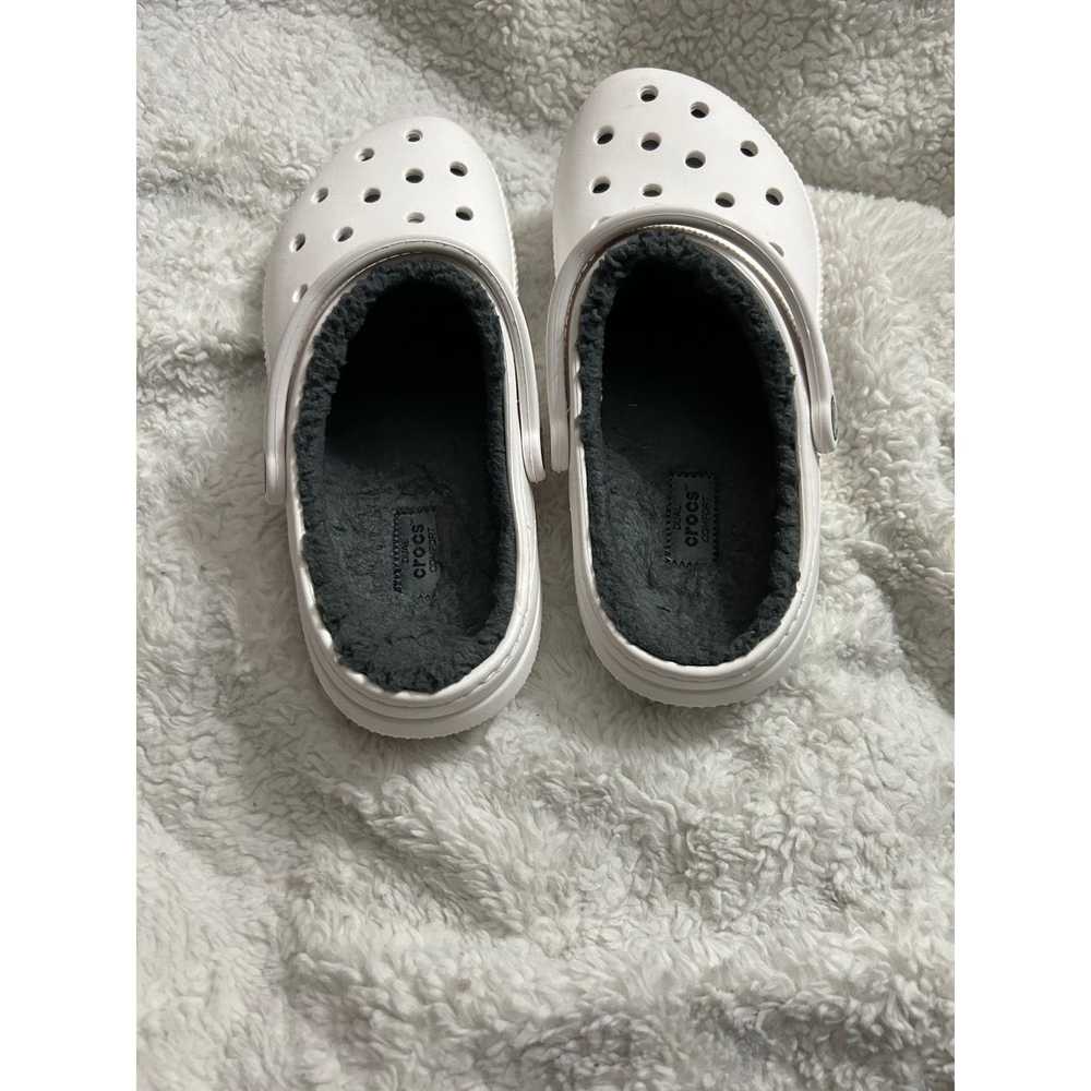 Crocs CROCS Women’s White Insulated Crocs Dual Co… - image 7