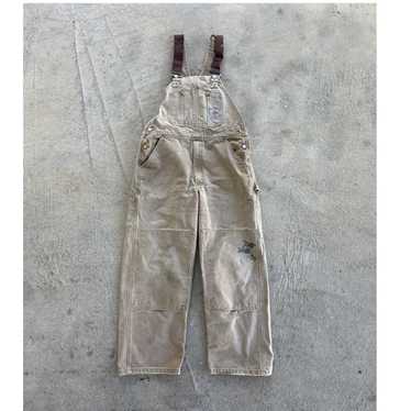 Carhartt Mens Tan Overalls