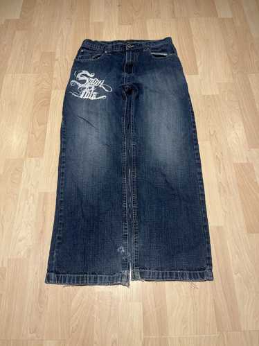 Affliction × Jnco × Southpole Crazy y2k baggy Jnco
