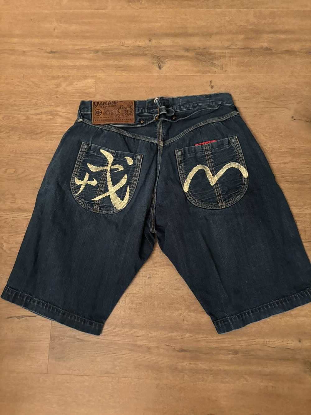 Japanese Brand Yamane (Evisu) Denim Shorts - Gem