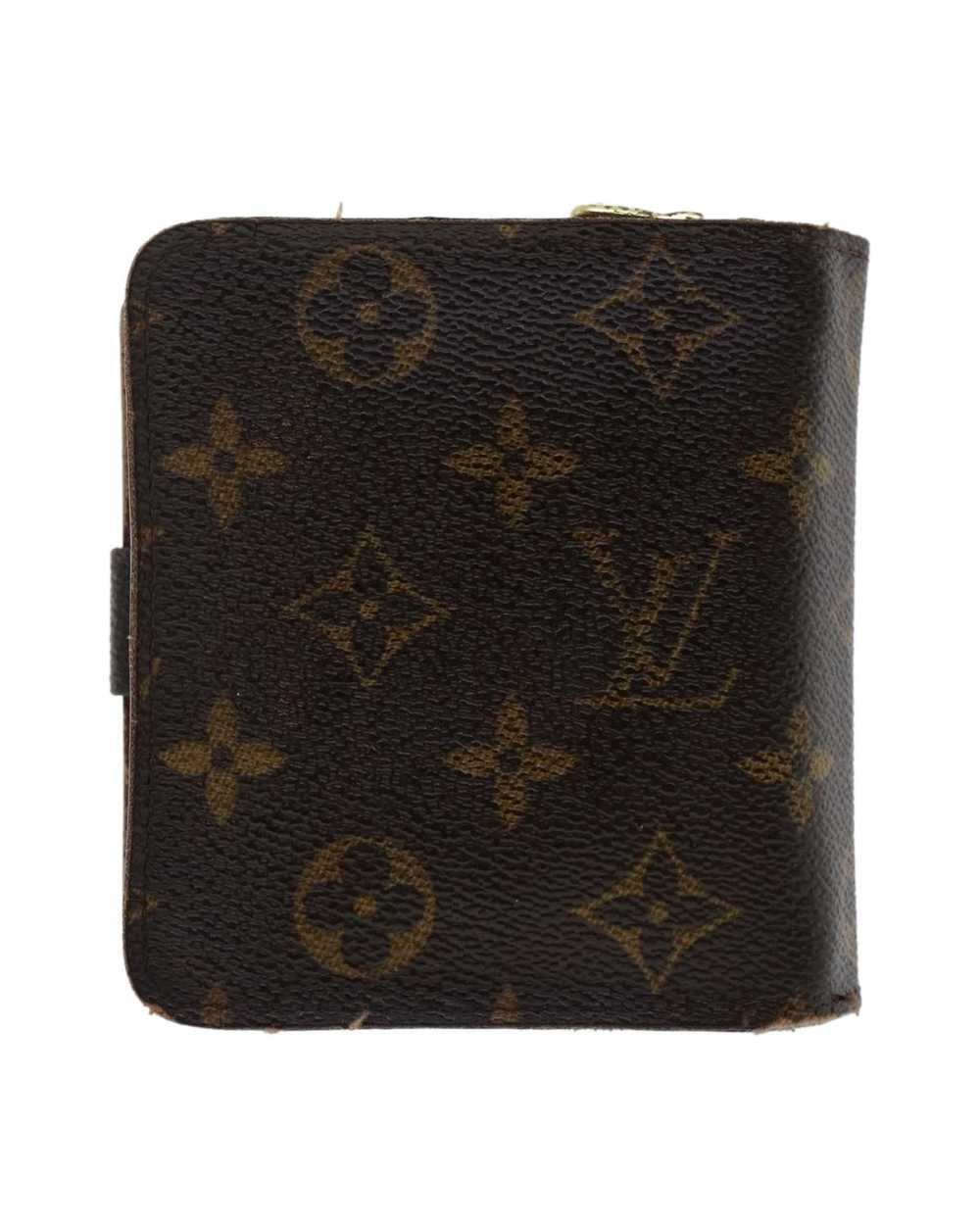 Louis Vuitton Monogram Compact Zip Wallet with Cl… - image 2