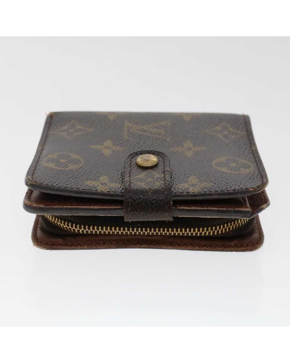 Louis Vuitton Monogram Compact Zip Wallet with Cl… - image 4