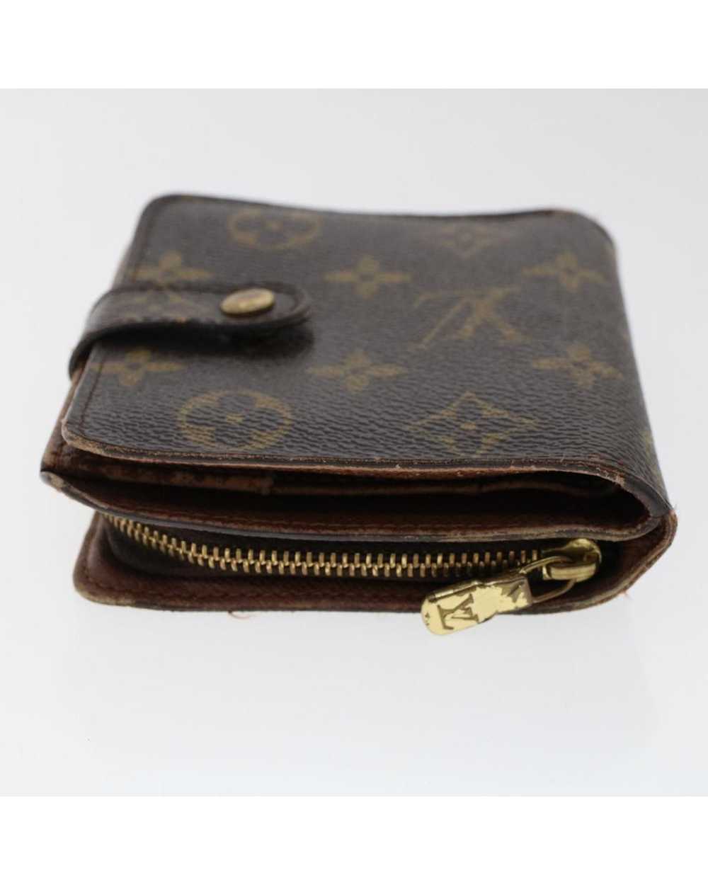 Louis Vuitton Monogram Compact Zip Wallet with Cl… - image 5