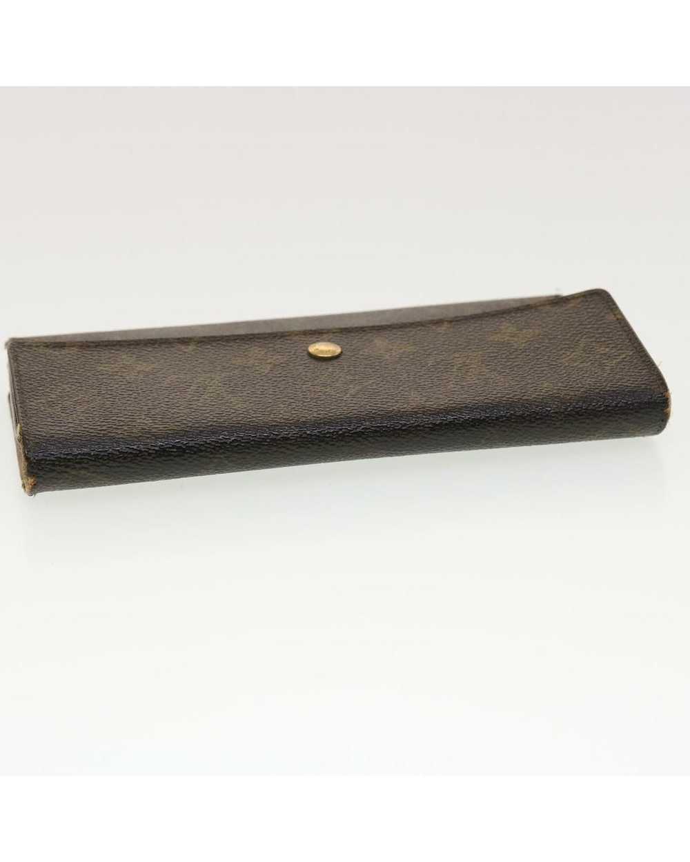 Louis Vuitton Monogram Long Wallet with Clasp But… - image 5