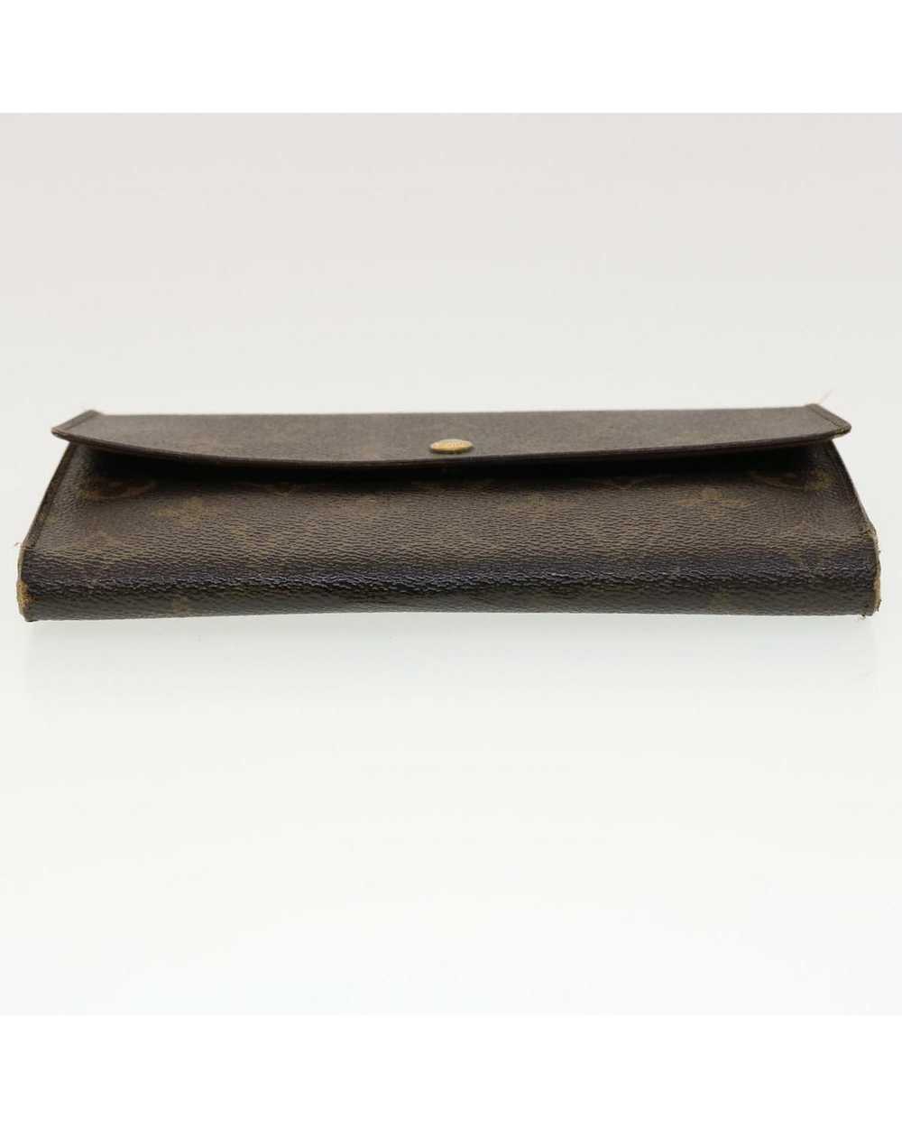Louis Vuitton Monogram Long Wallet with Clasp But… - image 6