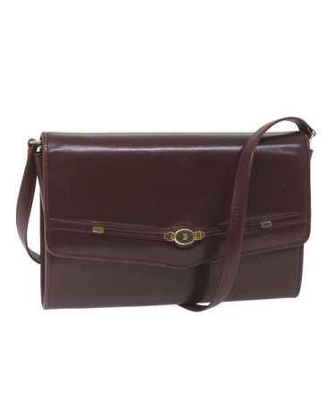 Bally Red Leather Shoulder Bag with Dust Bag - Ma… - image 1