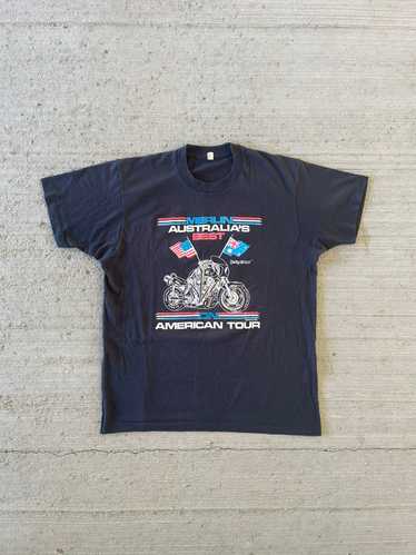 Harley Davidson × Vintage 1980s Motorcycle Tee