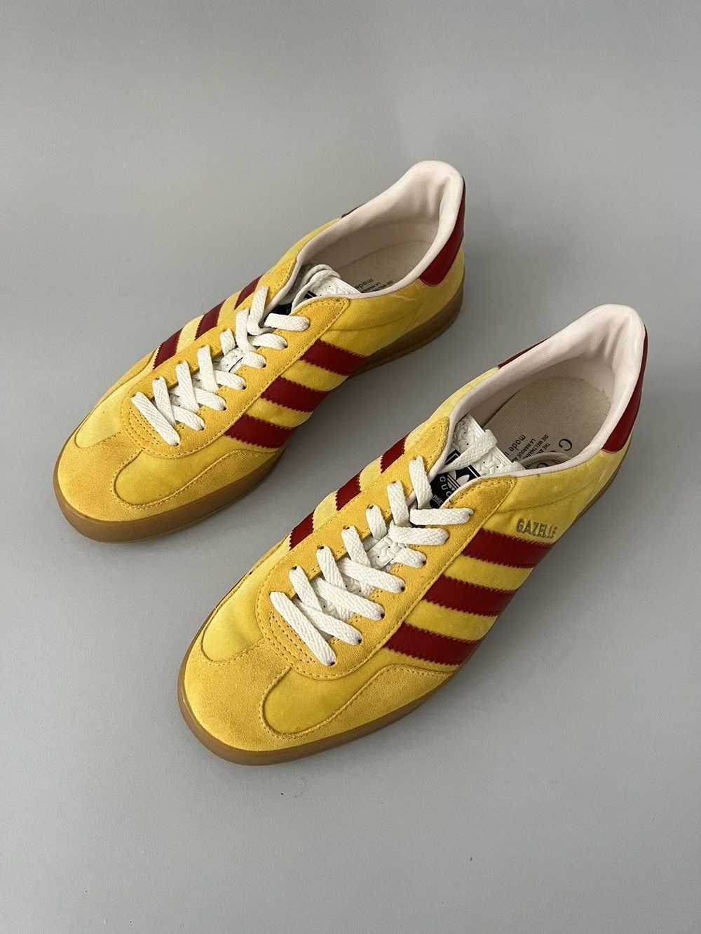 Adidas × Gucci Adidas x Gucci Gazelle Yellow - image 2