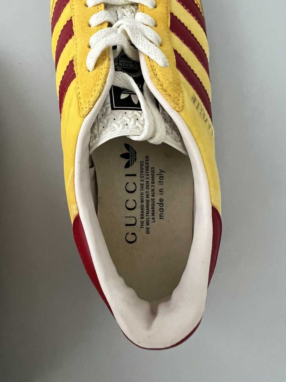 Adidas × Gucci Adidas x Gucci Gazelle Yellow - image 8