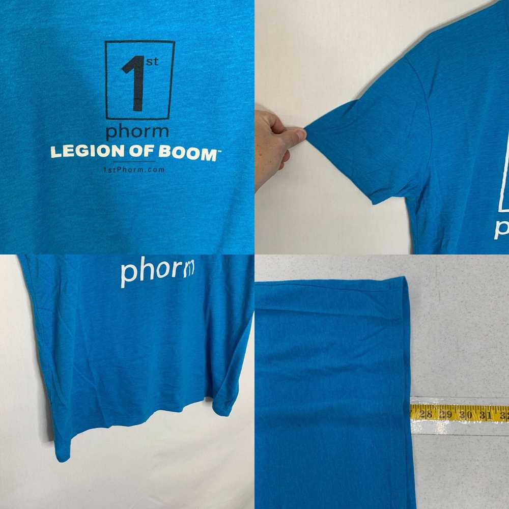 Vintage 1st Phorm Legion Of Boom Mens Blue Short … - image 4