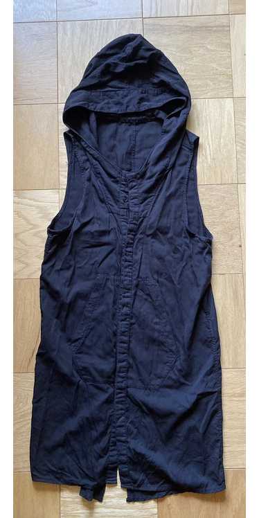 Julius 2011 Cotton + Silk Sleeveless Hoodie