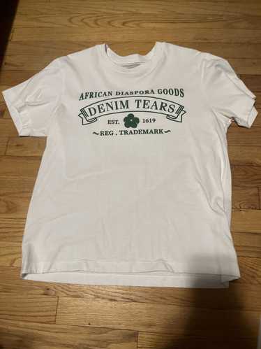 DENIM TEARS Denim Tears T-Shirt White/Green
