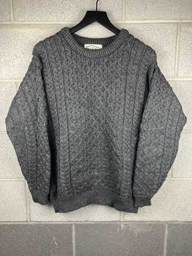 Aran Crafts × Coloured Cable Knit Sweater × Vintag