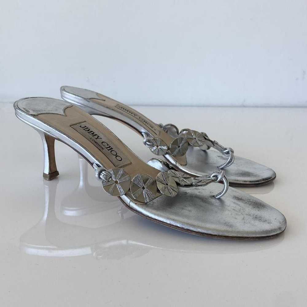 Jimmy Choo Vintage Jimmy Choo Sandal Kitten Heels - image 2